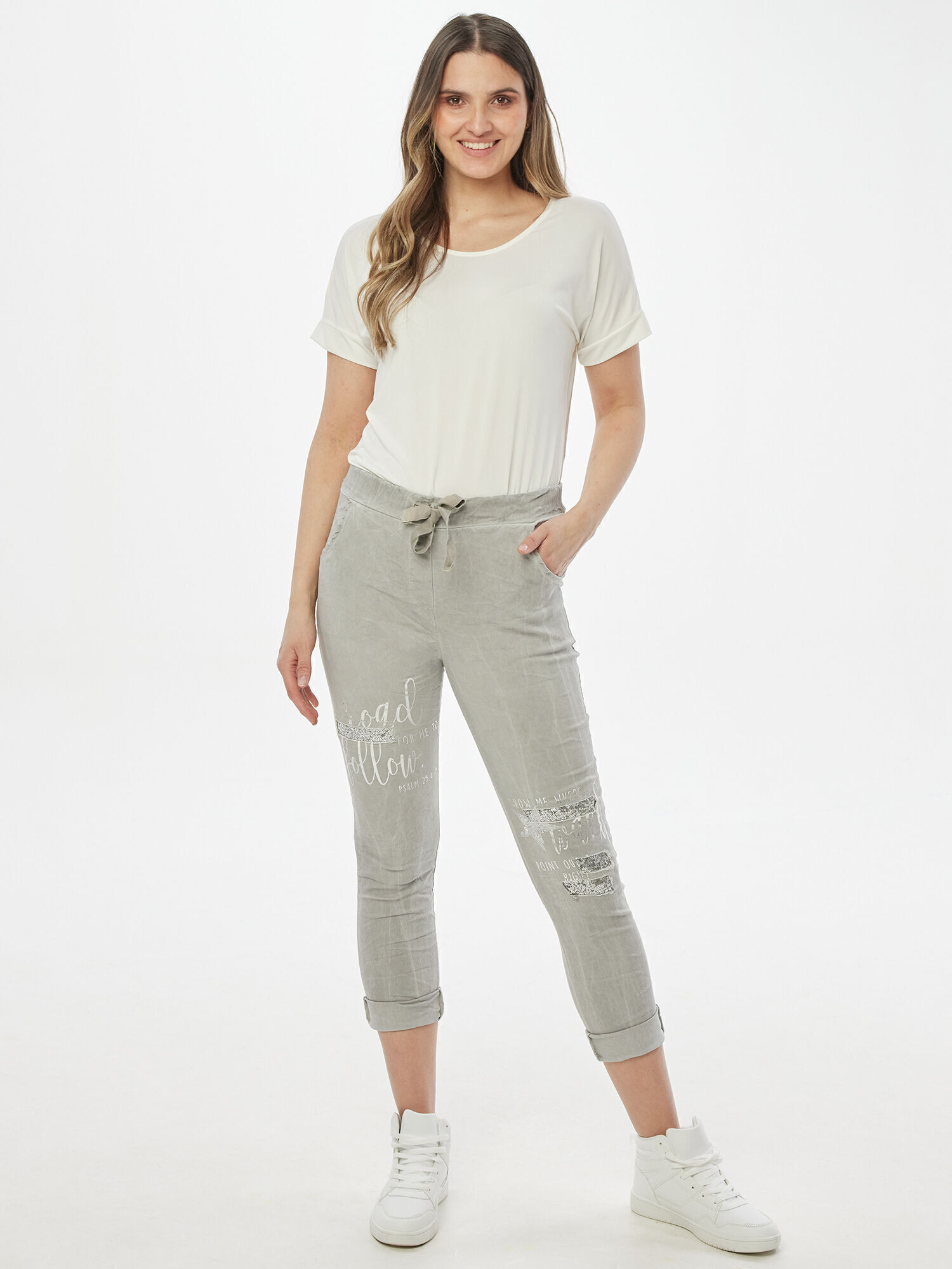 Hose mit Paillettendetails | CHANNEL21